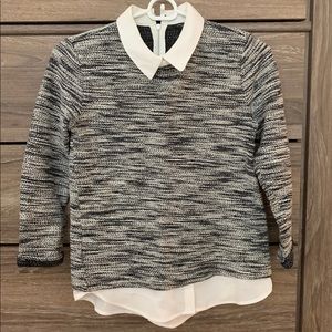 LOFT collar sweater